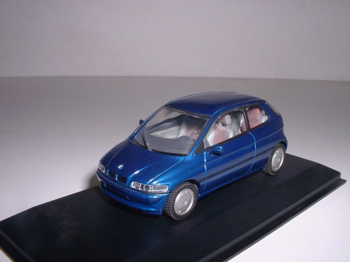 Modelauto BMW E1 prototype blue
