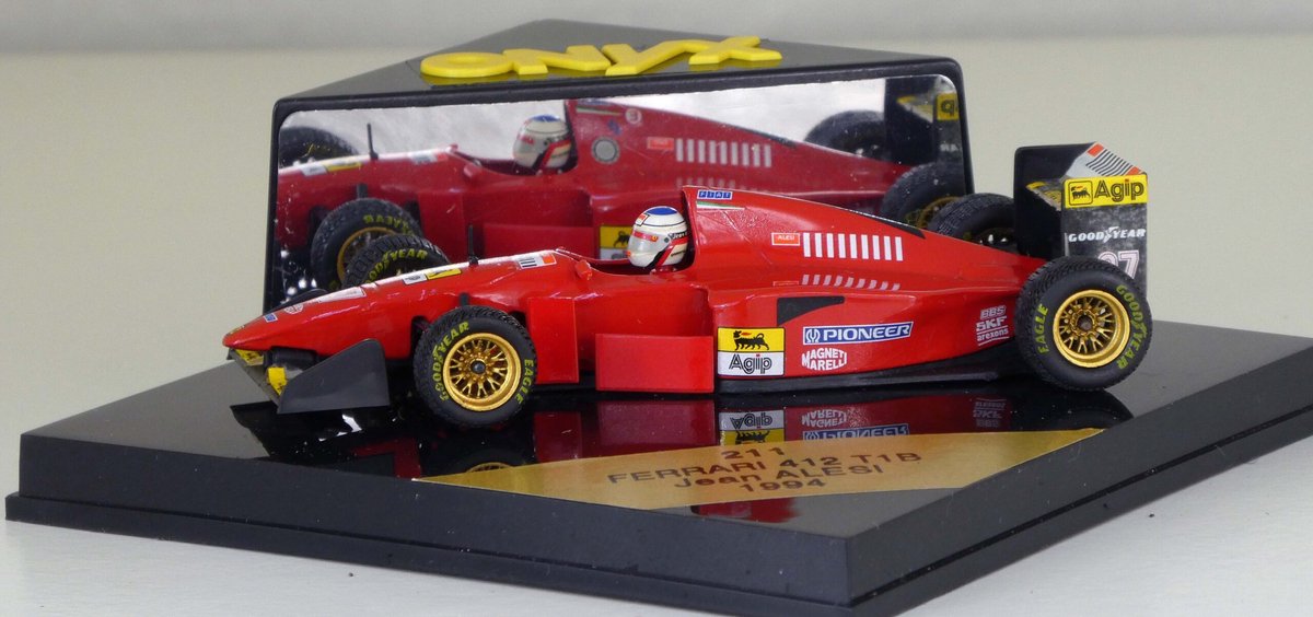 Modelauto Ferrari 412 T1B Jean Alesi 1994 - Schaal 1:43