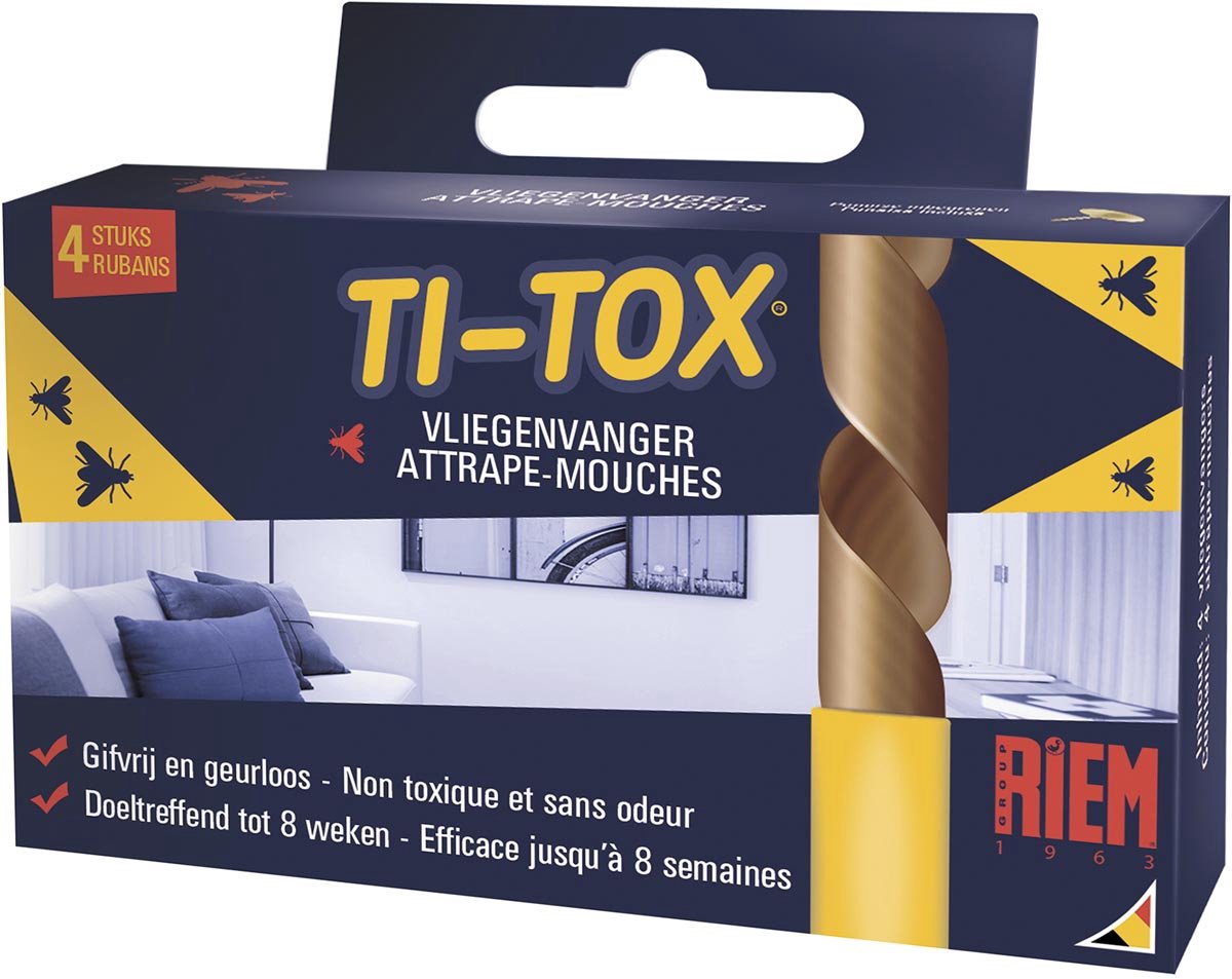 Ti-Tox vliegenvanger - Vliegenvanger tape - RIEM
