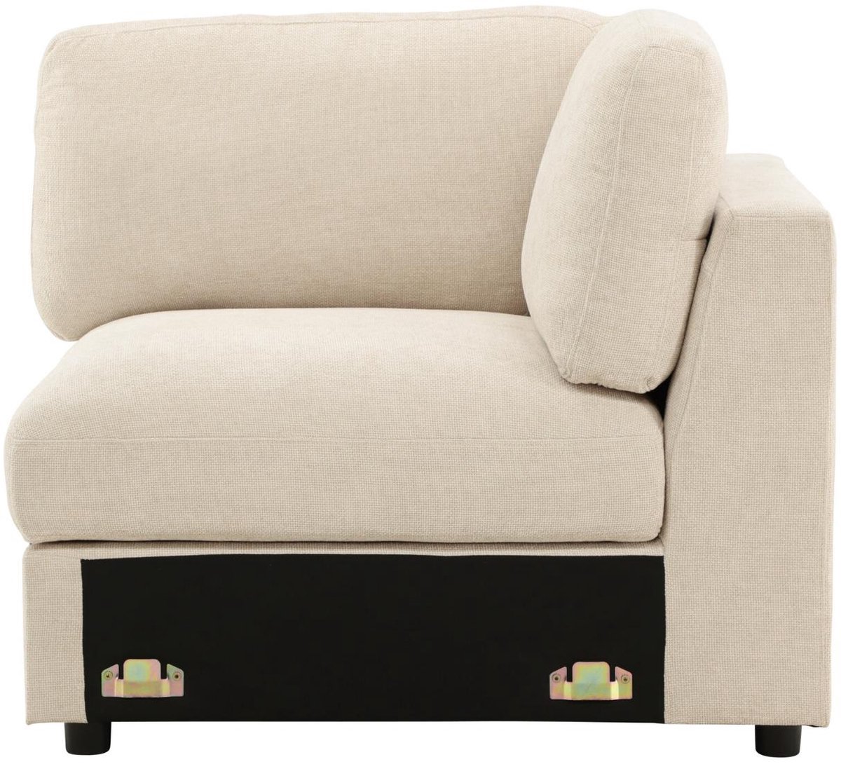 Salerno bankmodule hoek HV beige.