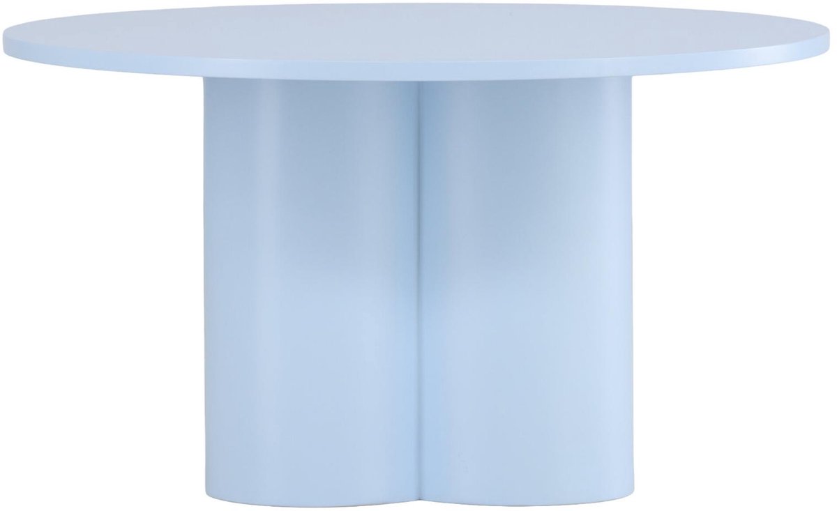 Olivia salontafel Ø80cm blauw.