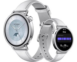 Xiaomi Watch S4 41 mm - 1,32-inch AMOLED - Gezondheidsmonitoring - 8 dagen batterij - Wit