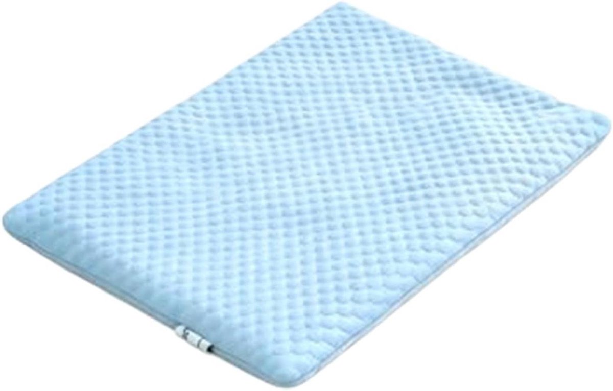 Verkoelende Katten Mat - Kattenbed Koelmat - Hete Zomerse Rust - Zelfkoelend Zonder Stroom - 16.8 Dikte centimeter - Blauw