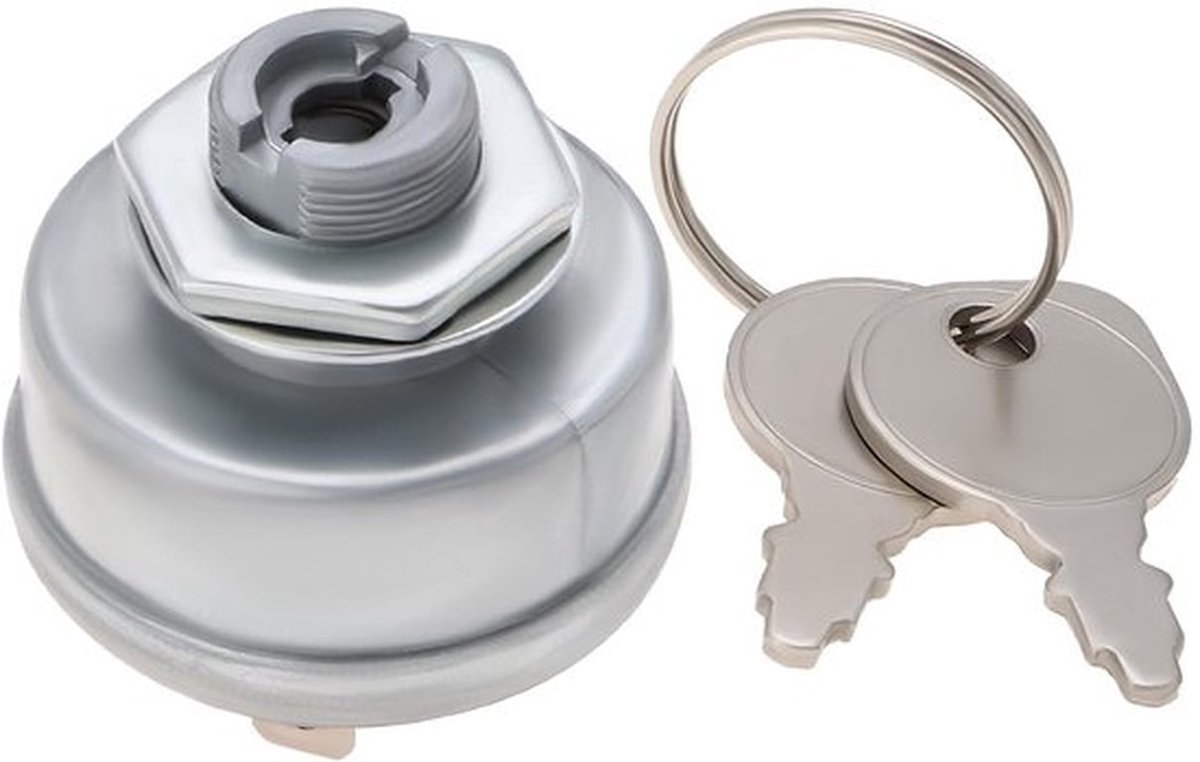 1 Set 7-Pin 4 Posities Grasmaaier Ontsteking Starter Schakelaar met 2 Sleutels Compatibel met Briggs & Stratton Compatibel met Craftsman OE 725-1717/925-1717/92556