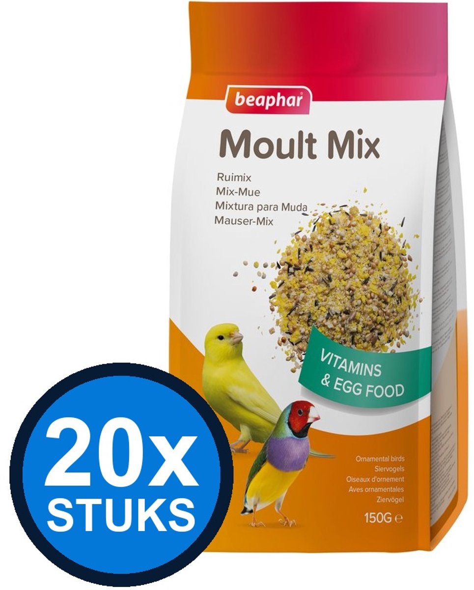20x Beaphar - ruimix 150gr - Vogelvoer - 150 g