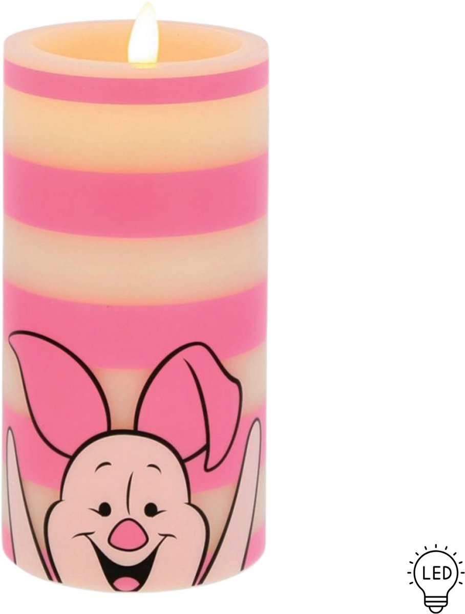 Disney Home Fragrance - Piglet Striped LED Candle