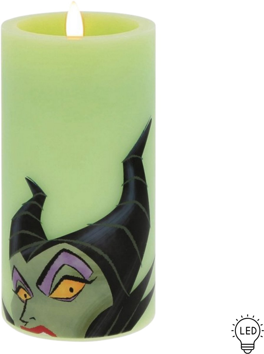 Disney Home Fragrance - Maleficent Green LED Candle