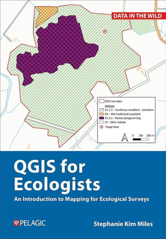 Data in the Wild - QGIS for Ecologists - cover