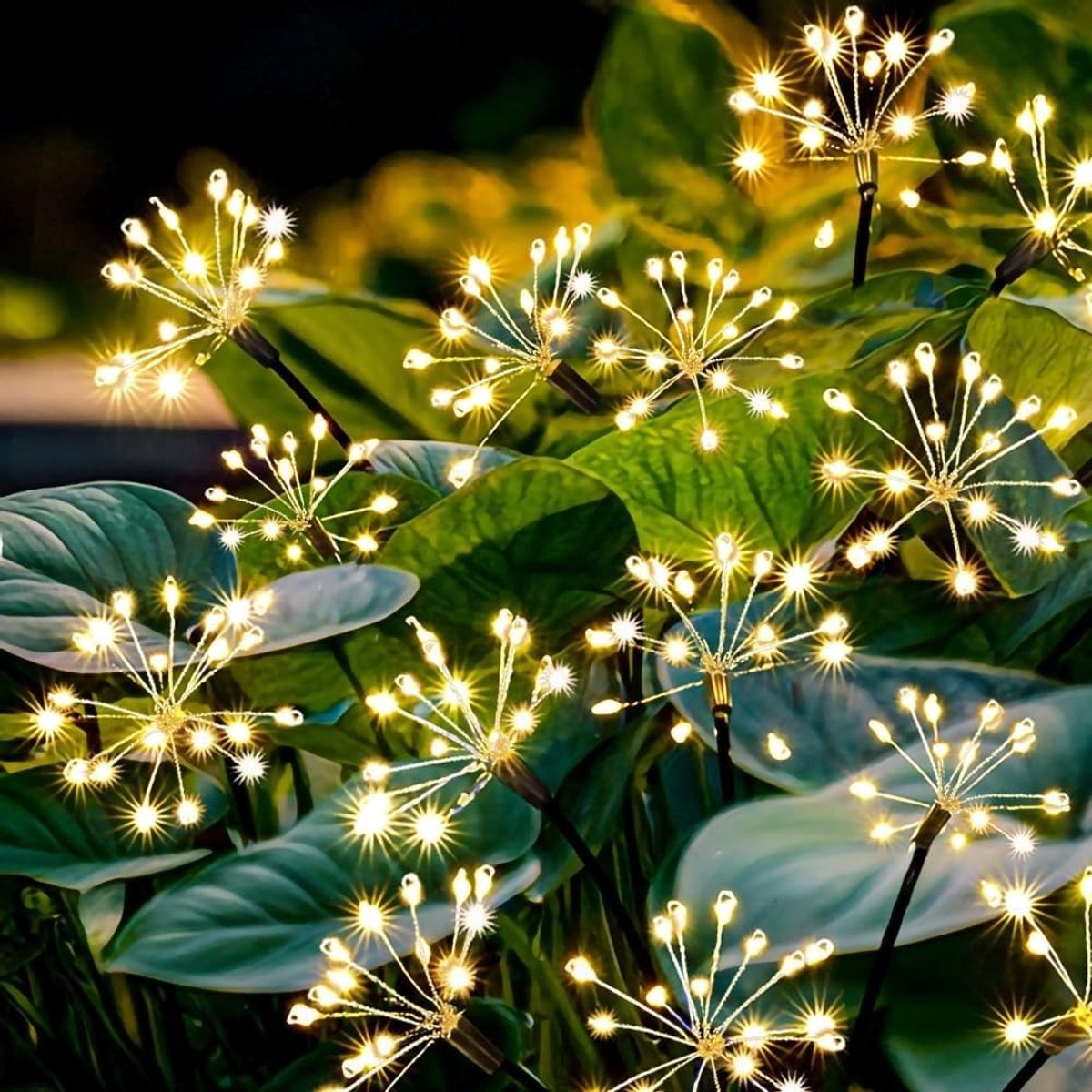 Solarlampen voor Tuindecoratie - Paardenbloem - Waterdicht - 8 Lichtmodi - Voor Patio en Tuin