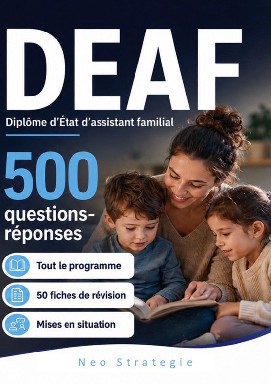 DEAF Diplôme d'Etat d'assistant familial - cover