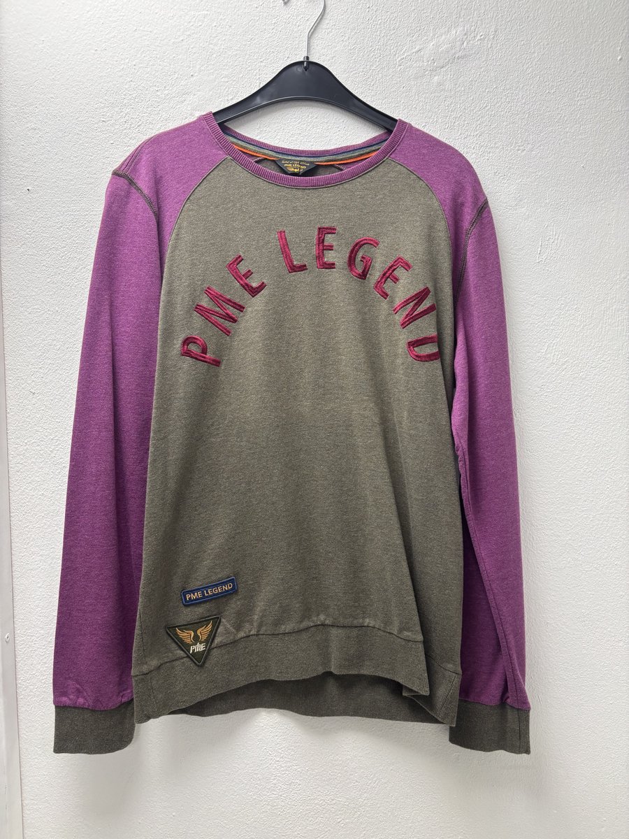 PME Legend - Crewneck/Sweater - Paars - Heren - Maat M