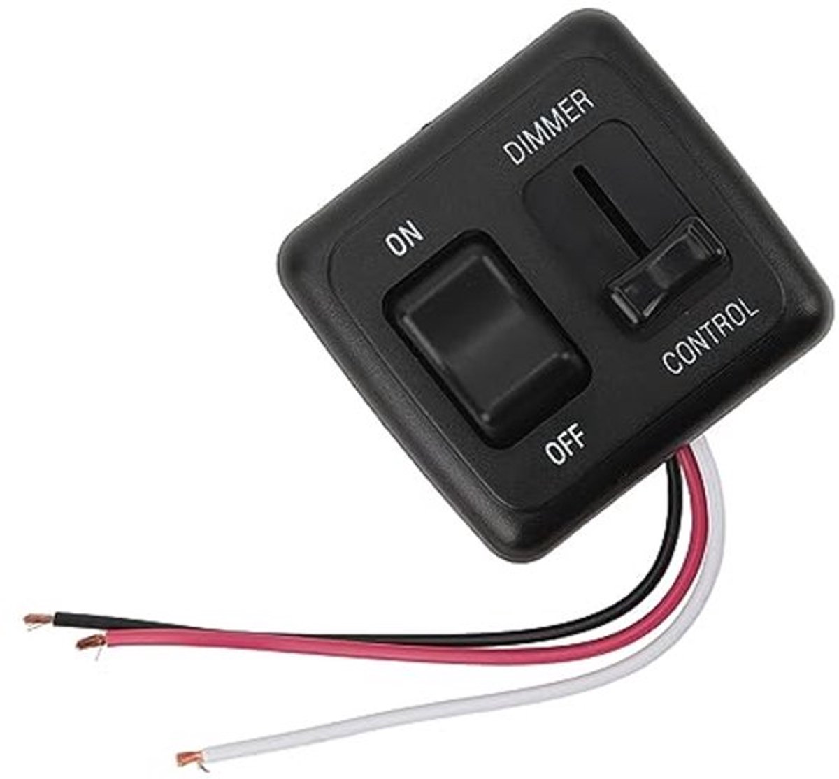 Tuimelschakelaar 12V DC LED-halogeenlamp RV Auto Vrachtwagen Strip Dimmer Bediening Boven voor verschillende voertuigen
