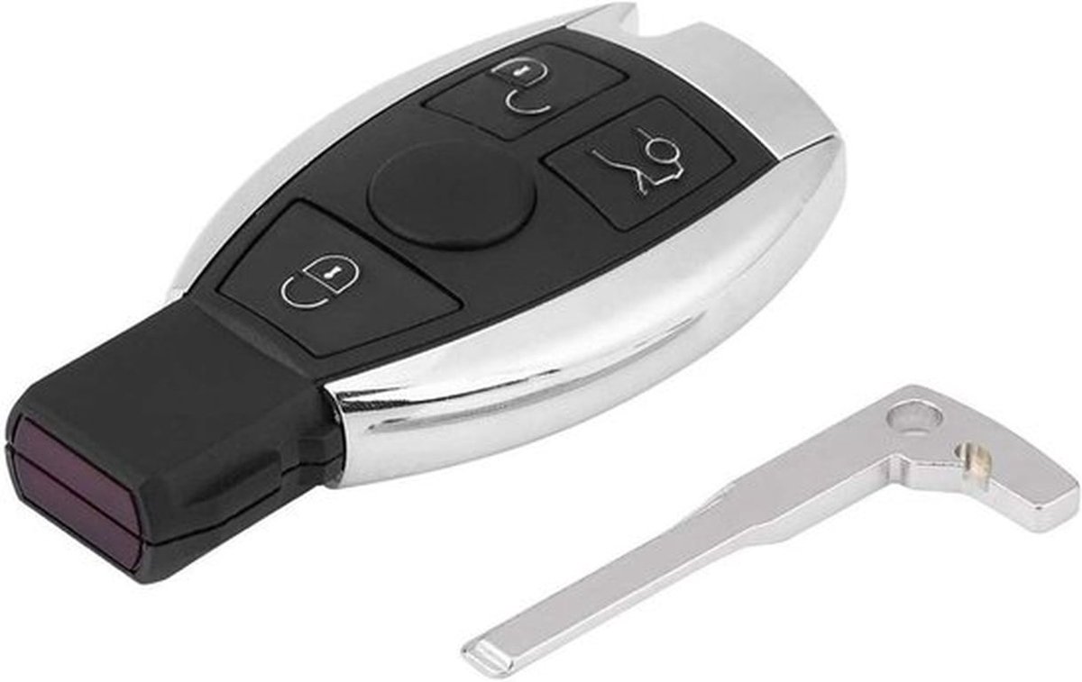 3 Knop Afstandsbediening Sleutel 433.92 Mhz PCF9234 Chip Zender Voor Mercedes Benz BGA