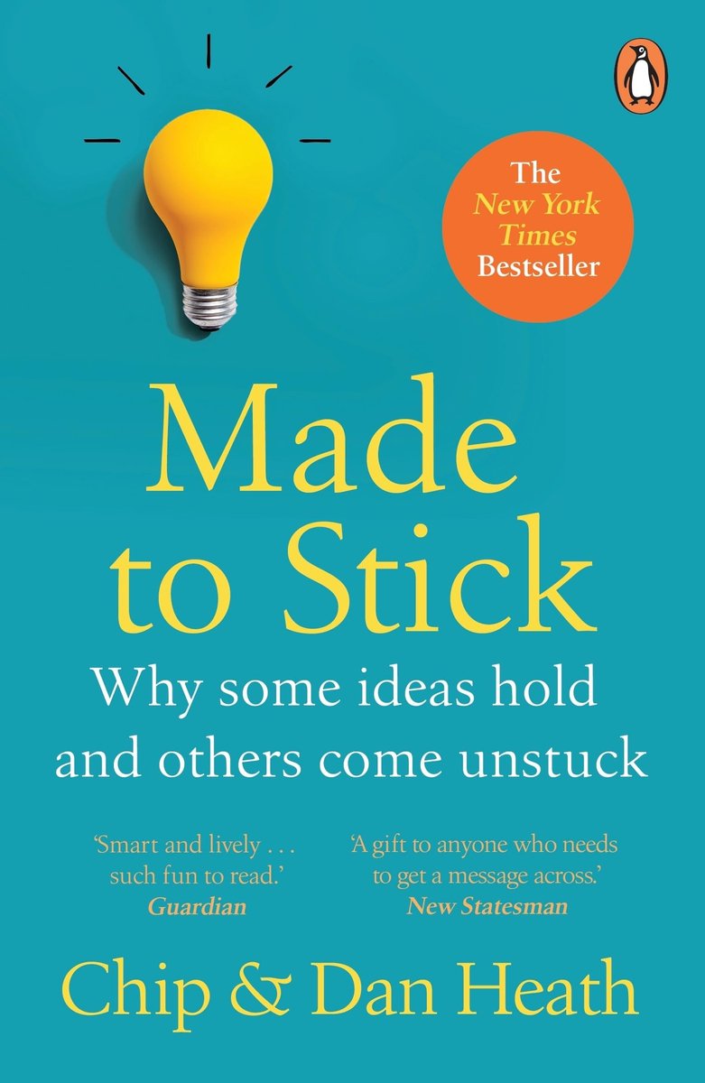 Dailygoods- Ideeënboek - Made to Stick - 9780099505693 - Creatieve ideeën - Inspiratie - Effectieve communicatie - Succesvolle concepten - Boek