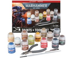 Warhammer 40K 40.000 Paints + Tools Set - 60-12 - vernieuwde uitgave 2026