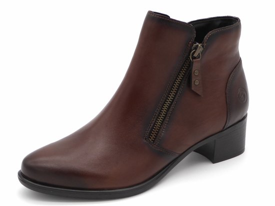 Remonte Danes Enkellaarsje - R5190-22 Bruin - Maat 36