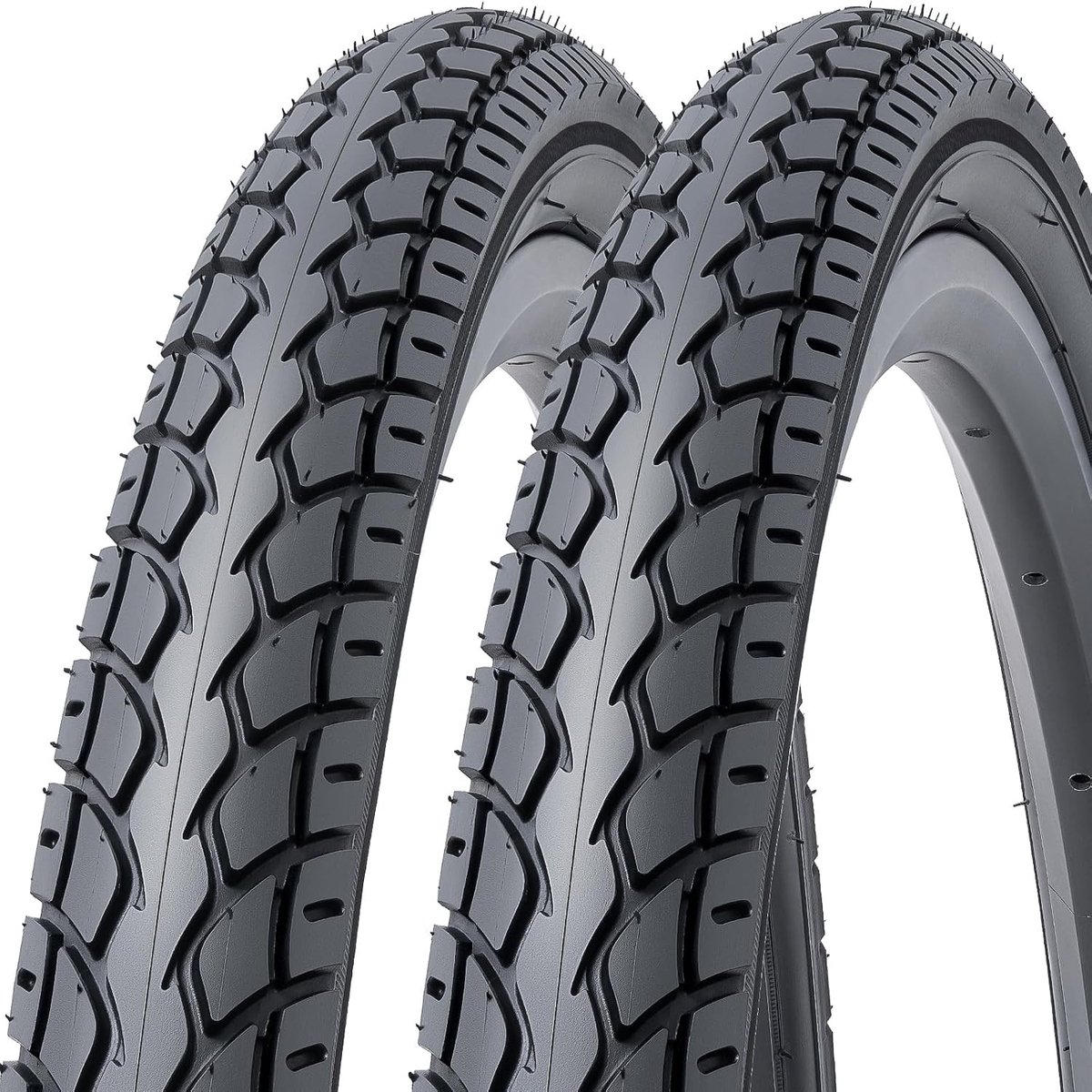 2 stuks 26 x 1,75 inch fietsbanden voor racefietsen en stadsfietsen, opvouwbaar en duurzaam, perfect voor dagelijks gebruik