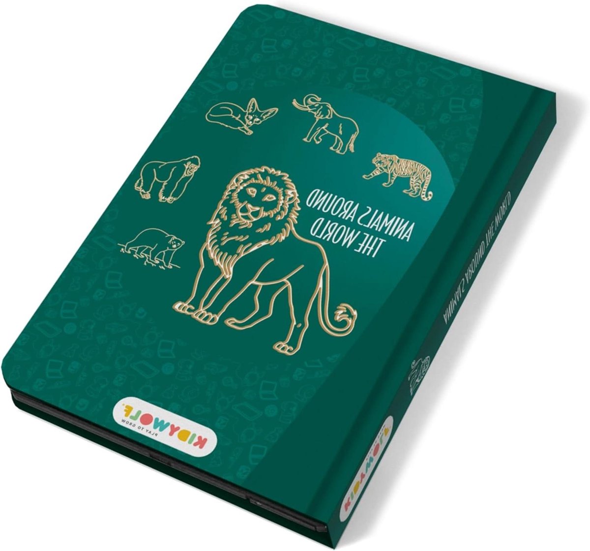 Tekentablet - Digitale Tekenmap - Creatief Spelen - Met 30 Illustraties - 8.2 Inch Scherm - Groen