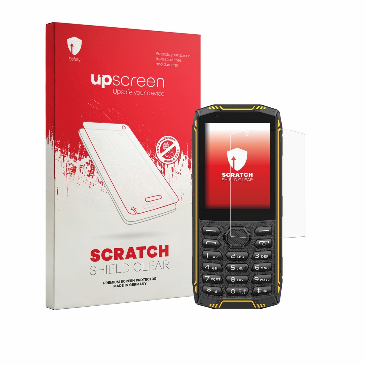 upscreen - Screenprotector voor Ulefone Armor Mini 5 - Folie Beschermfolie transparant