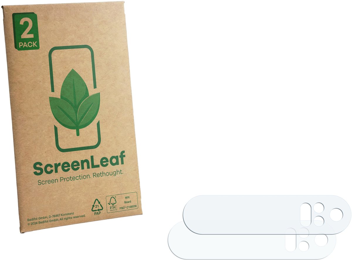 2 Stuks Screenprotector voor Anker SOLIX EverFrost 2 40L - Hoogwaardige Beschermfolie transparant