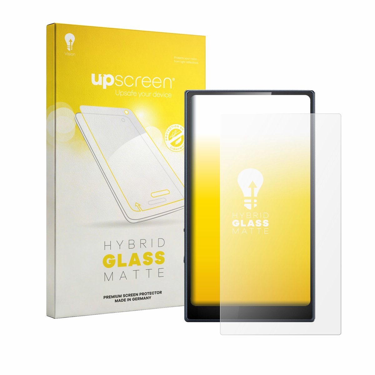 upscreen - Screenprotector voor FiiO M21 - Folie Beschermfolie Beschermglas matte