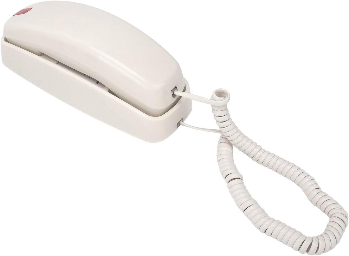 Vaste Telefoon - Huistelefoon Senioren - Makkelijk Bellen - Extra Luid Belsignaal - Niet gespecificeerd - Beige