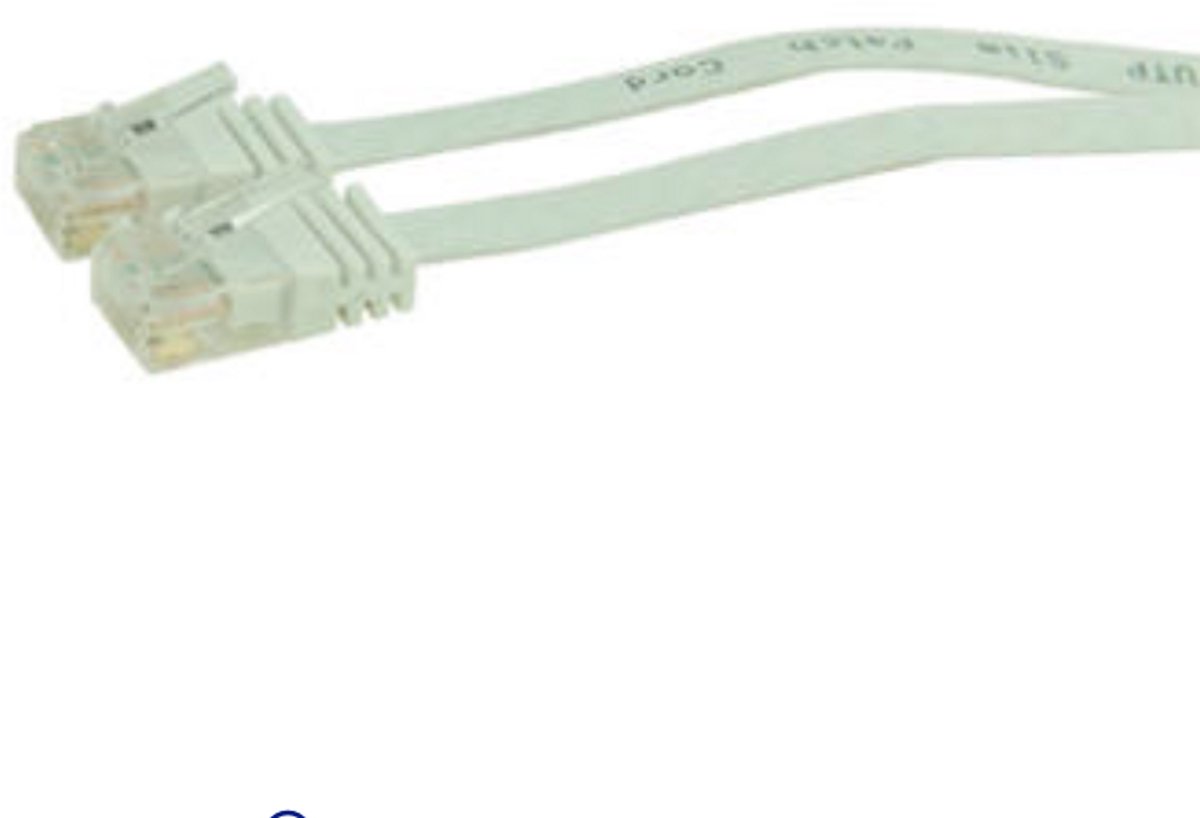 Profile UTP kabel cat6 5m wit