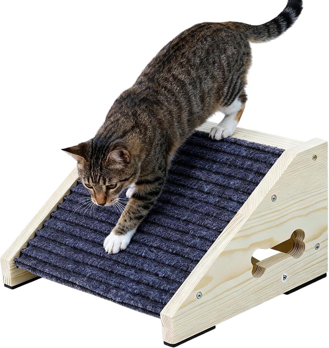 Hondenloopplank - Honden trap - Huisdier mobiliteit - Gewrichtsbescherming - 296L x 274B x 72H cm - Niet gespecificeerd