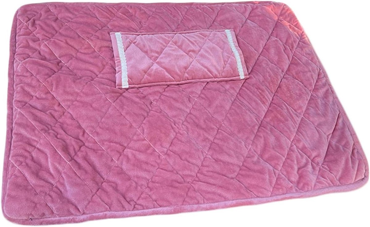 Verwarmde Deken - Elektrische Deken - Comfort Bieden - Draadloos Oplaadbaar - 60 x 80 cm - Perzik