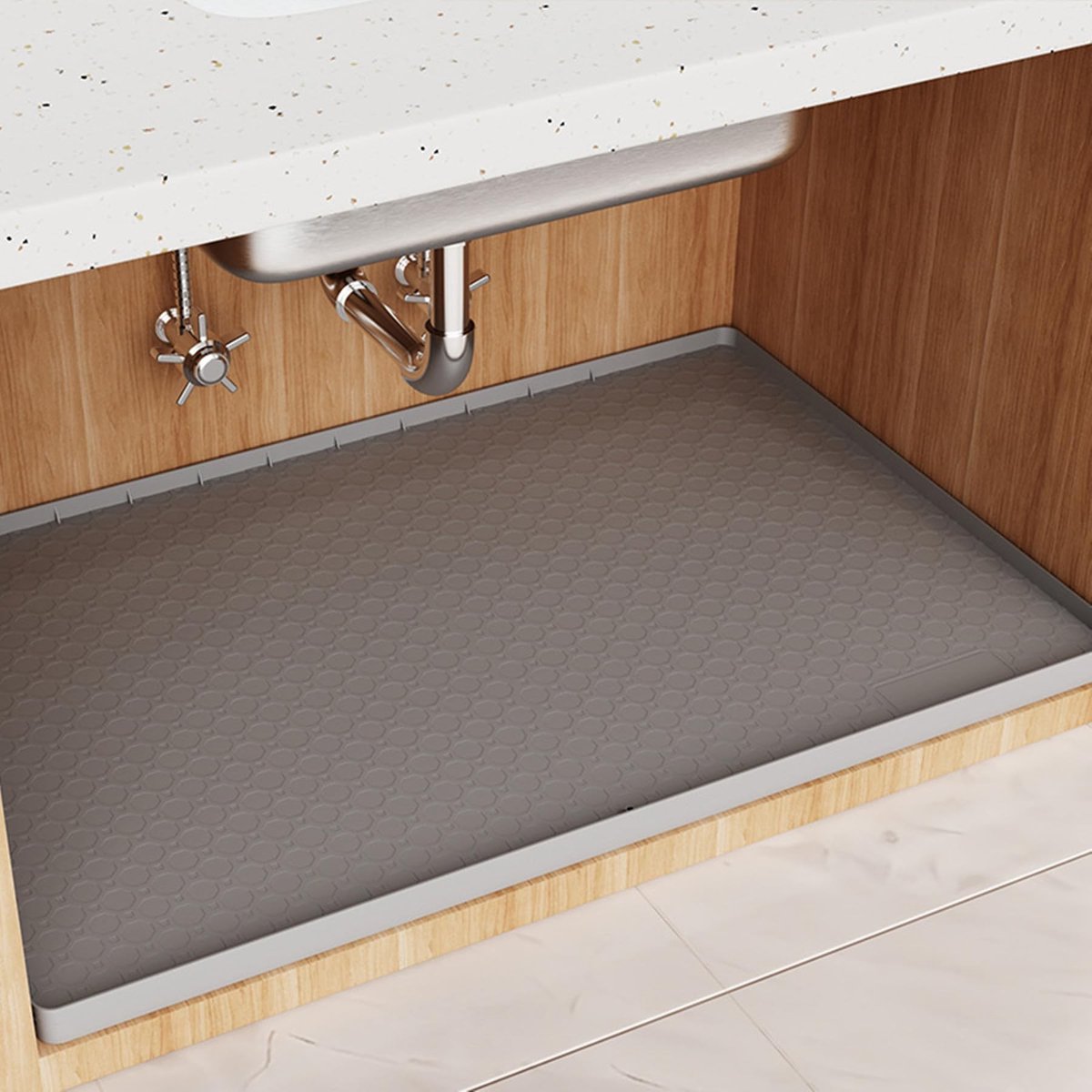 Omgoods - Waterdichte Silicone Mat voor Onder de Keukensink