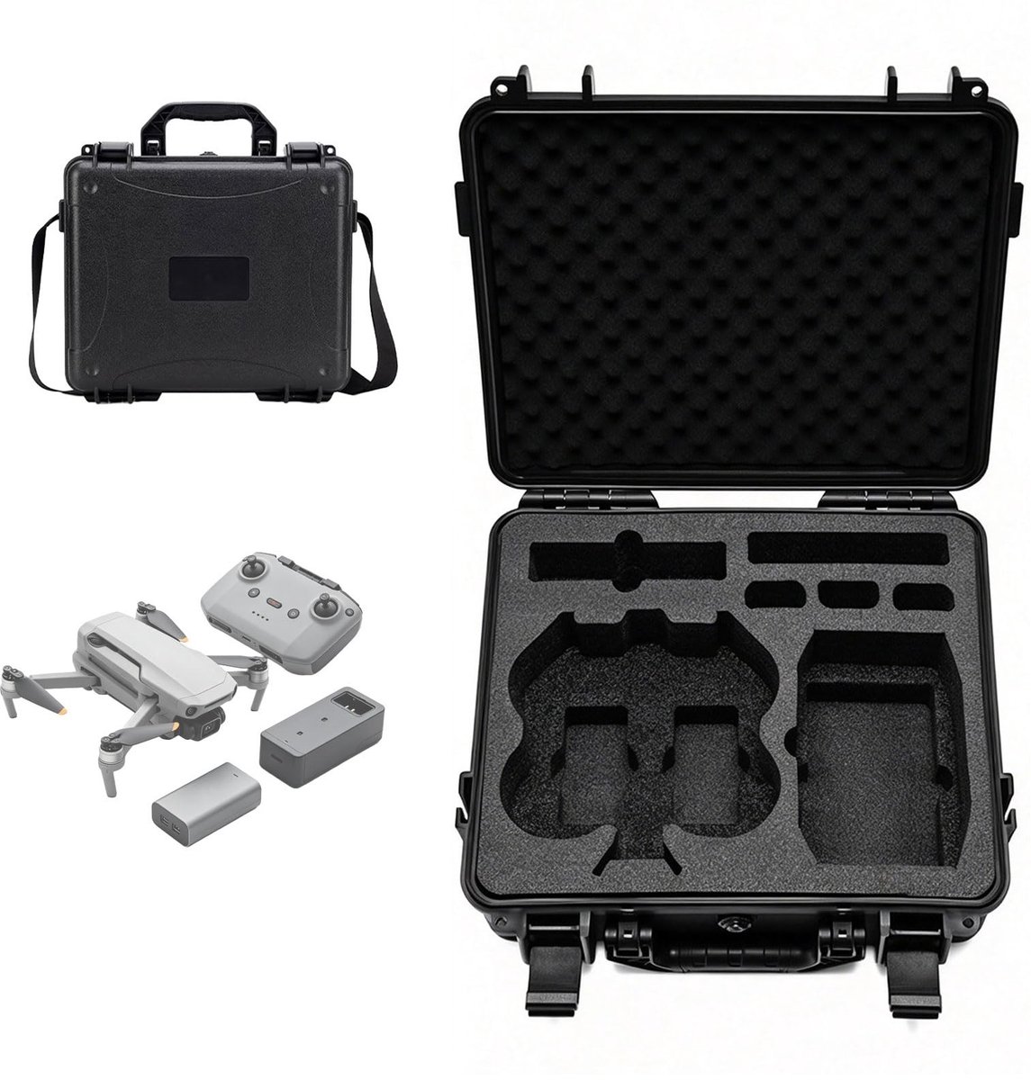 Omgoods - Draagbare Hardcase Opbergkoffer voor Drone en Accessoires