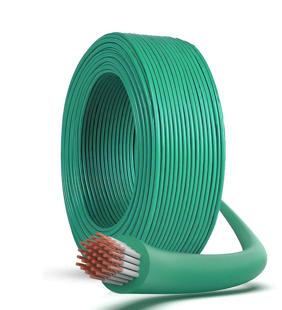 Omgoods - Universele Omheining Kabel voor Robotmaaiers, 100 m Copper Girth Cable