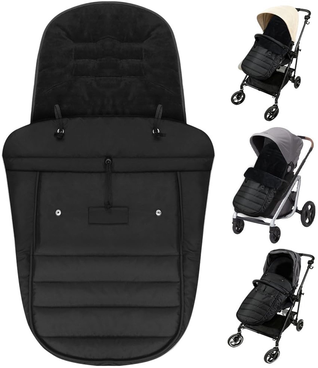 Omgoods - Warme Voetenzak voor Baby met Rits - Universeel en Waterproof
