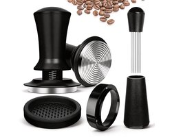 Omgoods - Professionele Koffie-Tamper Set met WDT-tool en Tampermat