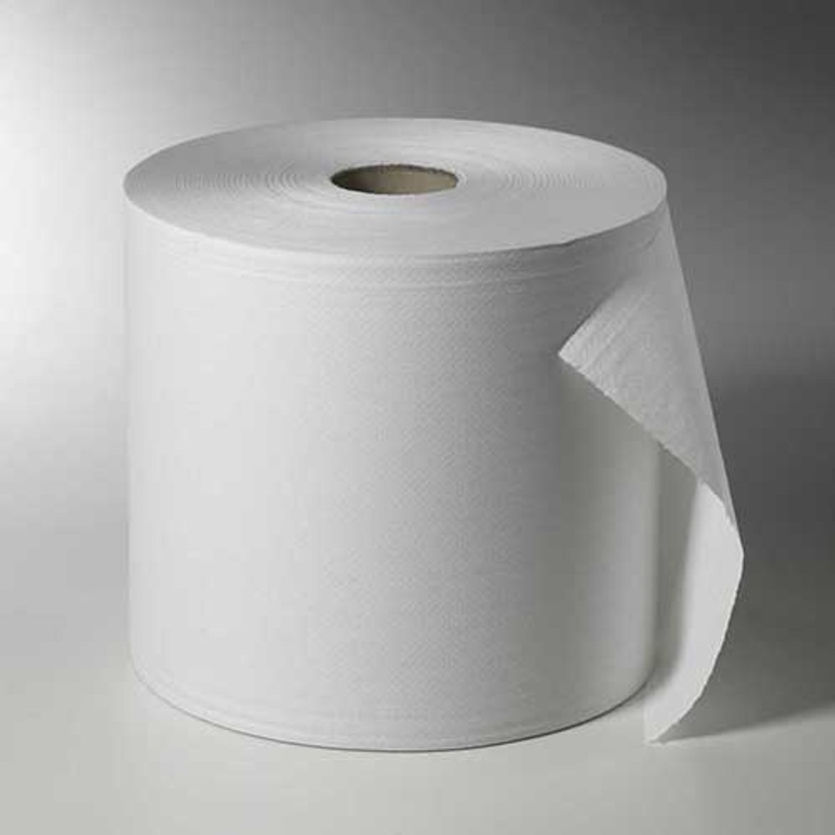 1x Rollen schoonmaakvellen 2 laags extranassfest Ø 33 cm · 570 m x 28 cm wit 1.500 Abrisse 38 x 28 cm Hülse Ø 7cm
