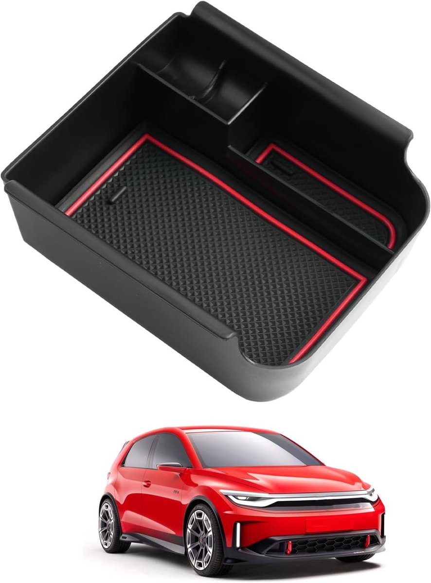 Center Console Storage Compartment for Golf 8 MK8 8.5 GTI GTD GTE 2020 2021 2022 2023 2024 2025 2026, Storage Space in - ShopVlot