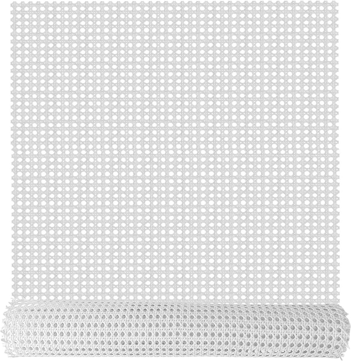 selliner 24" X 10ft White Rattan Roll - ShopVlot