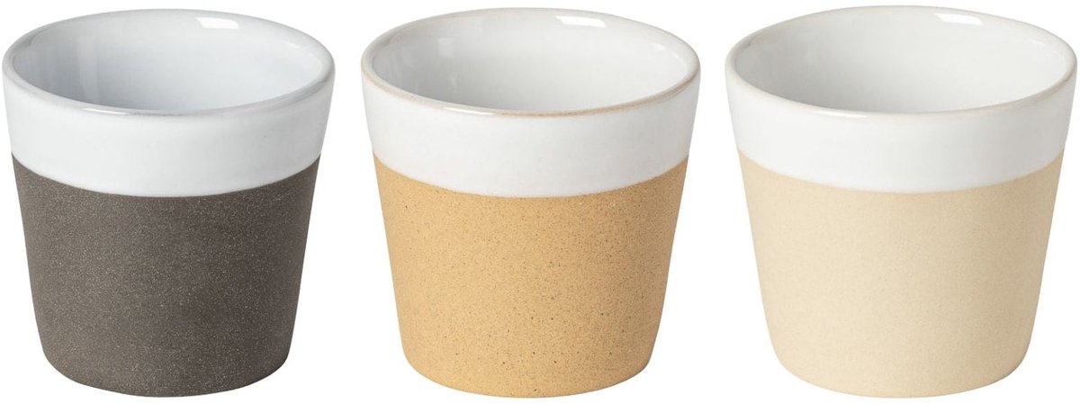Costa Nova Koffiekopjes Grespresso Nature 190 ml - 3 stuks