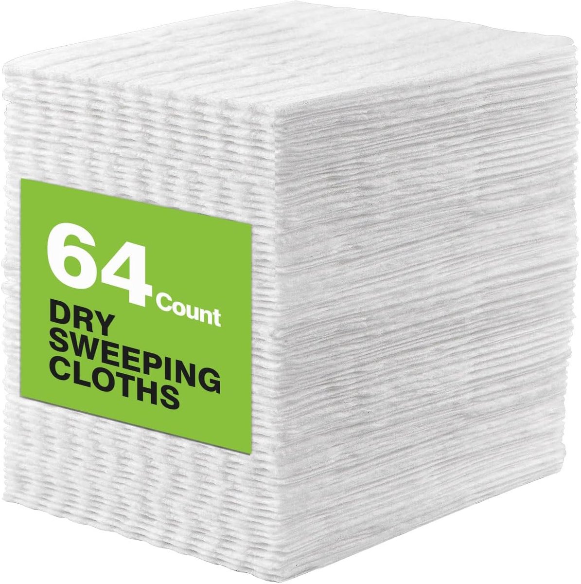 Droog Veegdoeken Pads Compatibel met Flash Speedmop - Wegwerp Duster Navullingen Veegdoekjes voor Vloer Dweilen en Reiniging, 64 Stuks