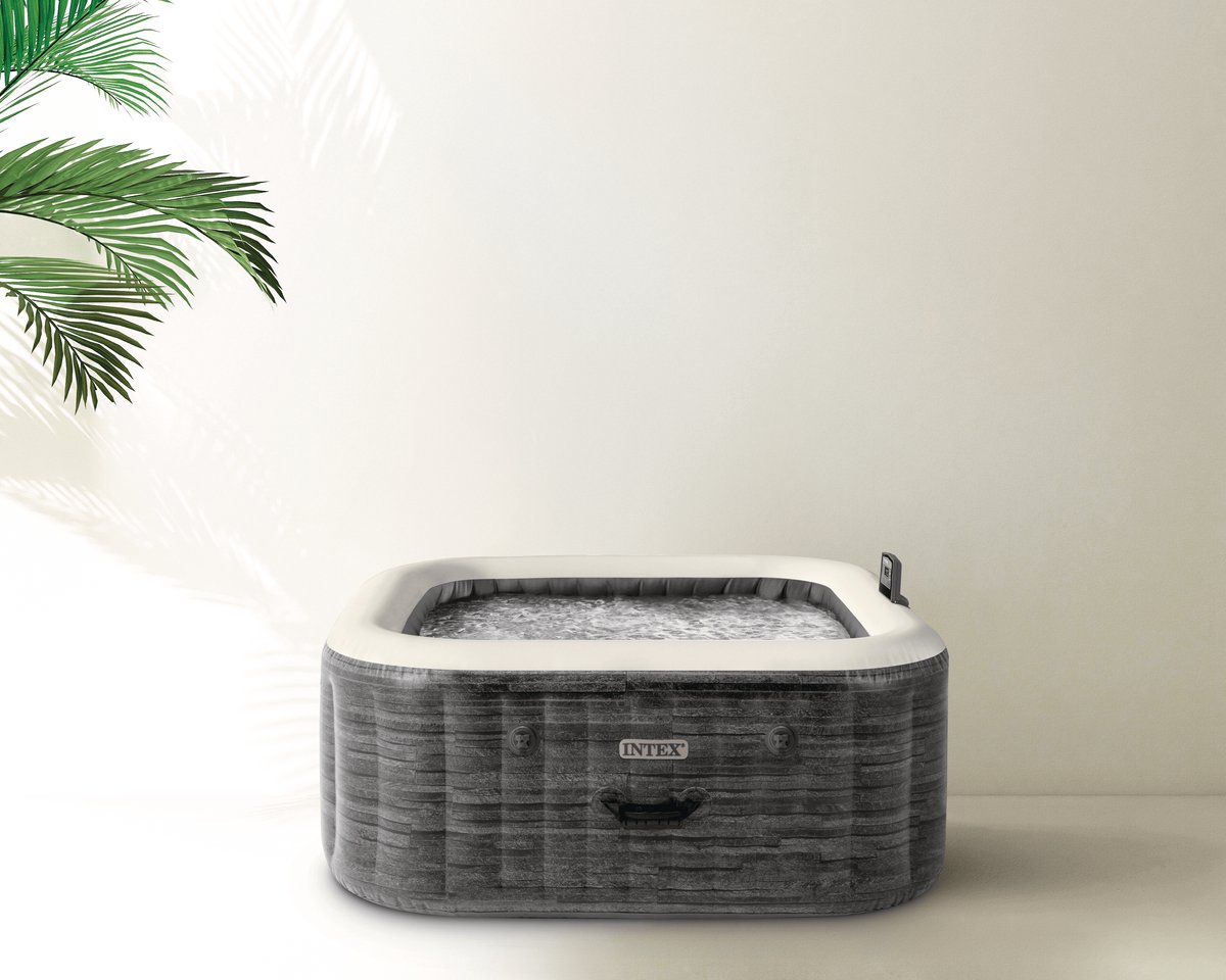 Intex PureSpa Jet & Bubble Deluxe Greystone opblaasbare spa - afbeelding 3