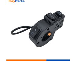 HeyParts - Stuurknoppen Fatbike V20 - Lichtschakelaar & Knipperlichtschakelaar - Claxon - Waterbestendig - Stuurknop - Fatbike