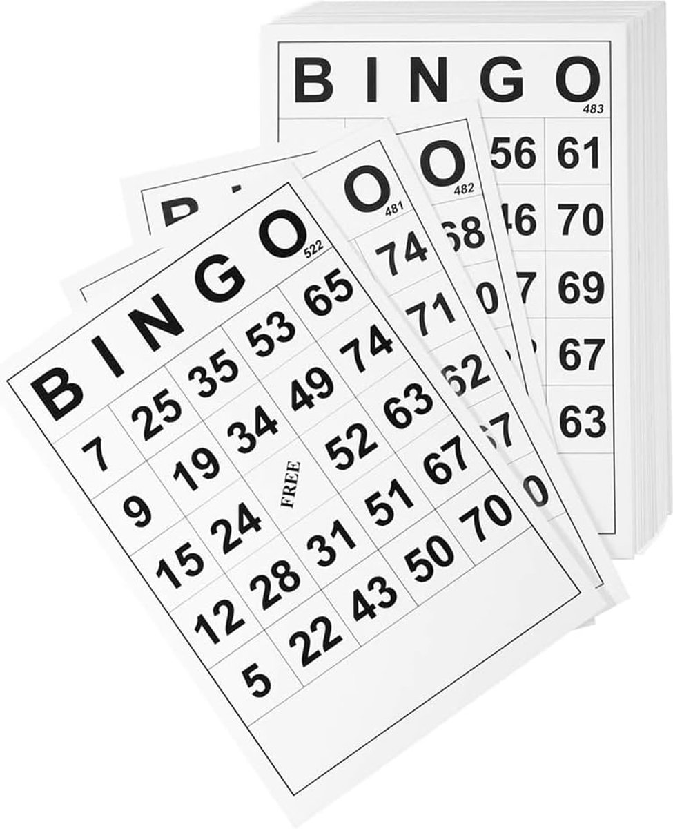 Bingo Card Niet-Herhalende Spel Kaarten Voor Fun Bingo Verzamelen Party Gunsten Scholen Grote Groep Games