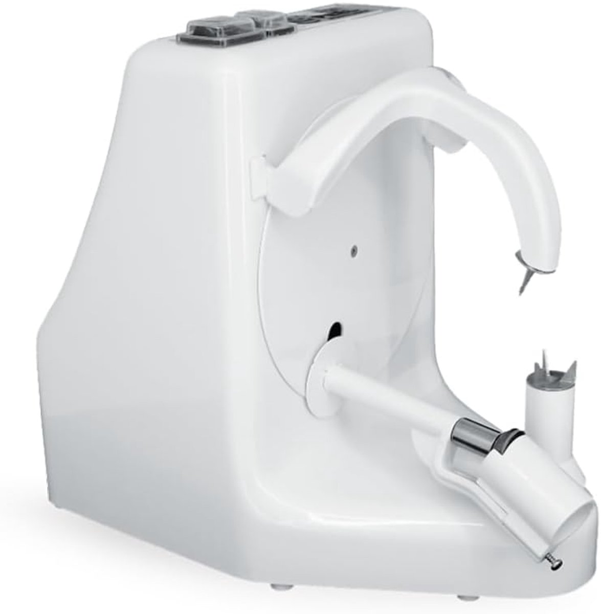 elektrische dunschiller, 3 stuks fruit en groenten per minuut, wit