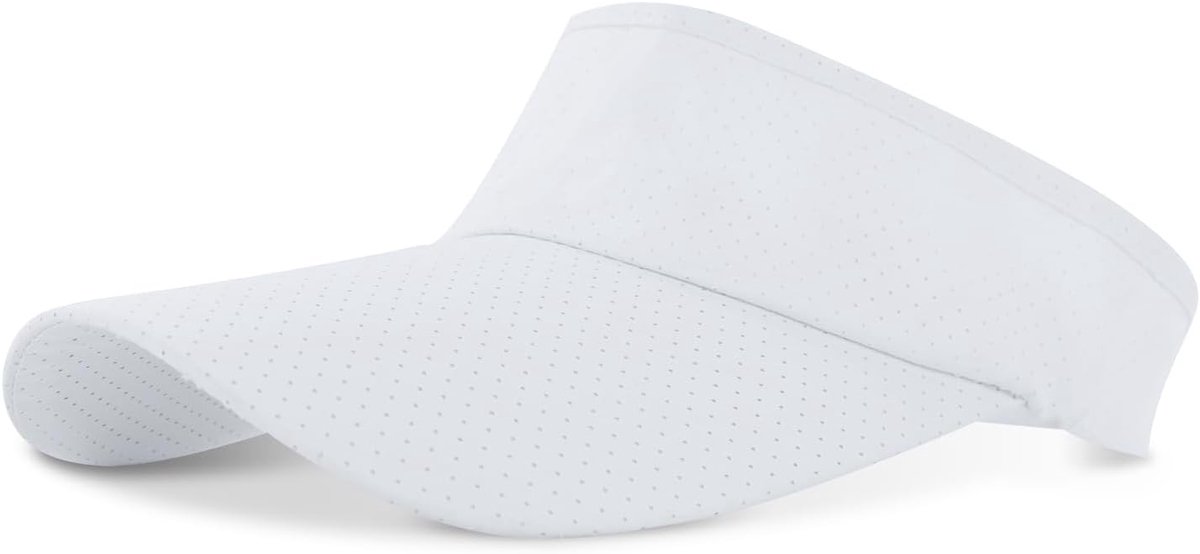 Zonneklep voor dames, verstelbare paardenstaart, schildmuts, ademend, zonnehoed, sport, golf, tennis