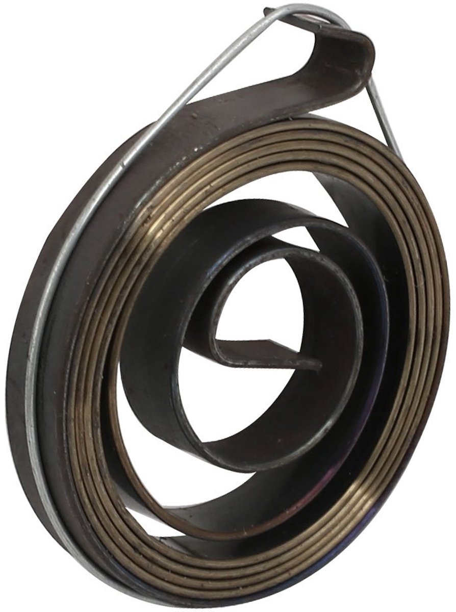 sourcing map Boor Press Spring, 6 mm breedte twee haken boor spiraalveer montage zwart