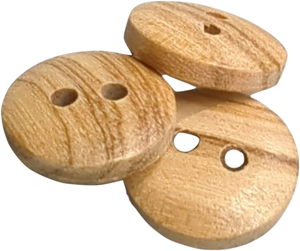 Knopen - 2 gaten - REVERSIBEL (10, 12, 15, 18, 20 en 25 mm) - Vervaardigd en verzonden vanuit SPANJE