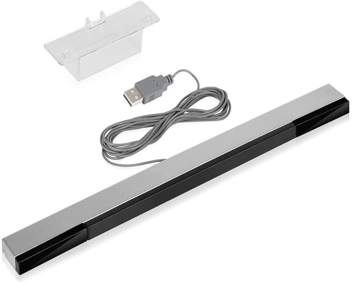 infrarood IR Ray Motion Sensor Signaalontvanger voor Wii en Wii U console met stabiele Stan
