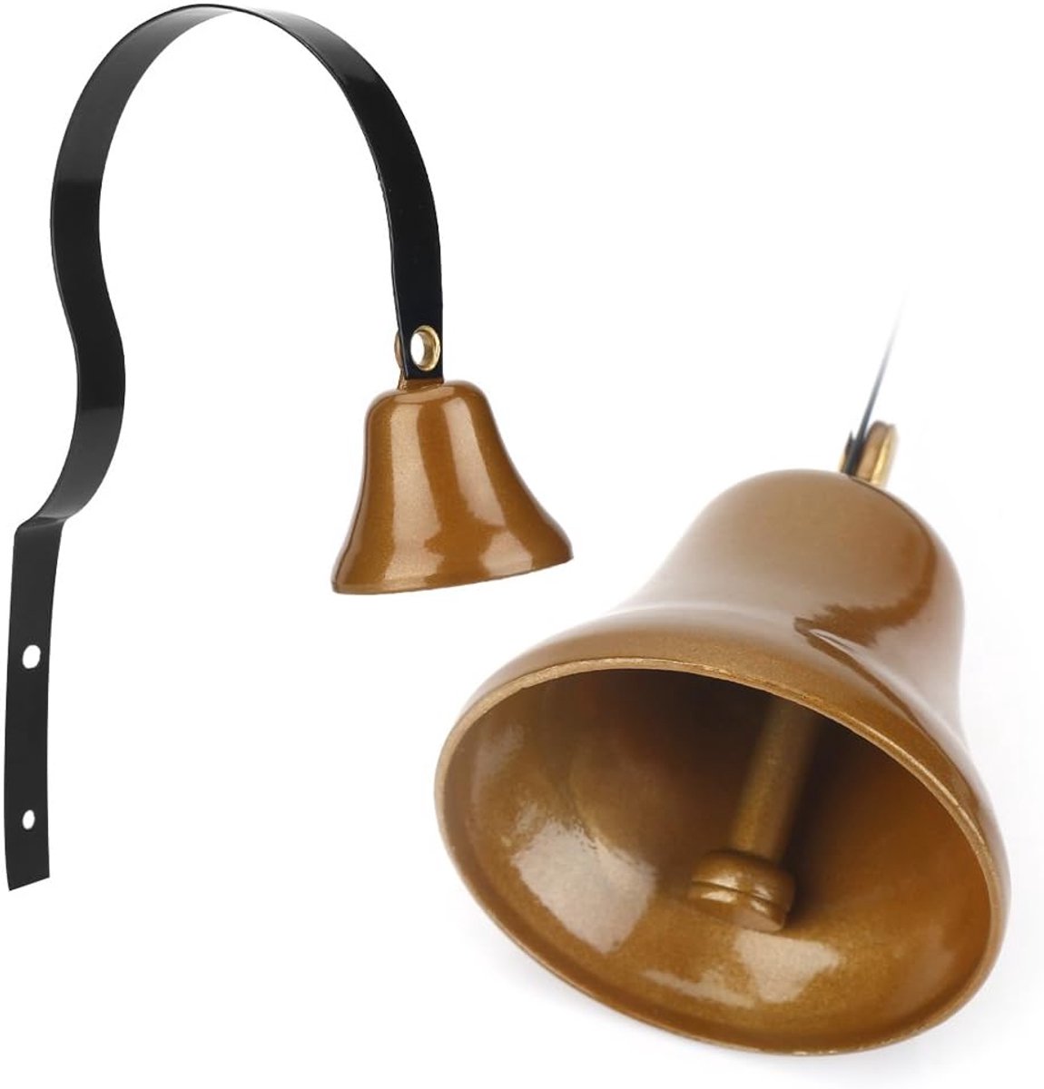 Winkeliers Bel, Antieke Deurbel Wandgemonteerde Metalen Deurbel voor Winkel Home Decoration