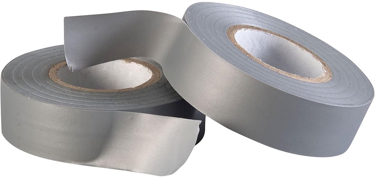 Isolatietape - 20m x 19mm - Premium Twin Pack - 2 rollen tape van hoge kwaliteit