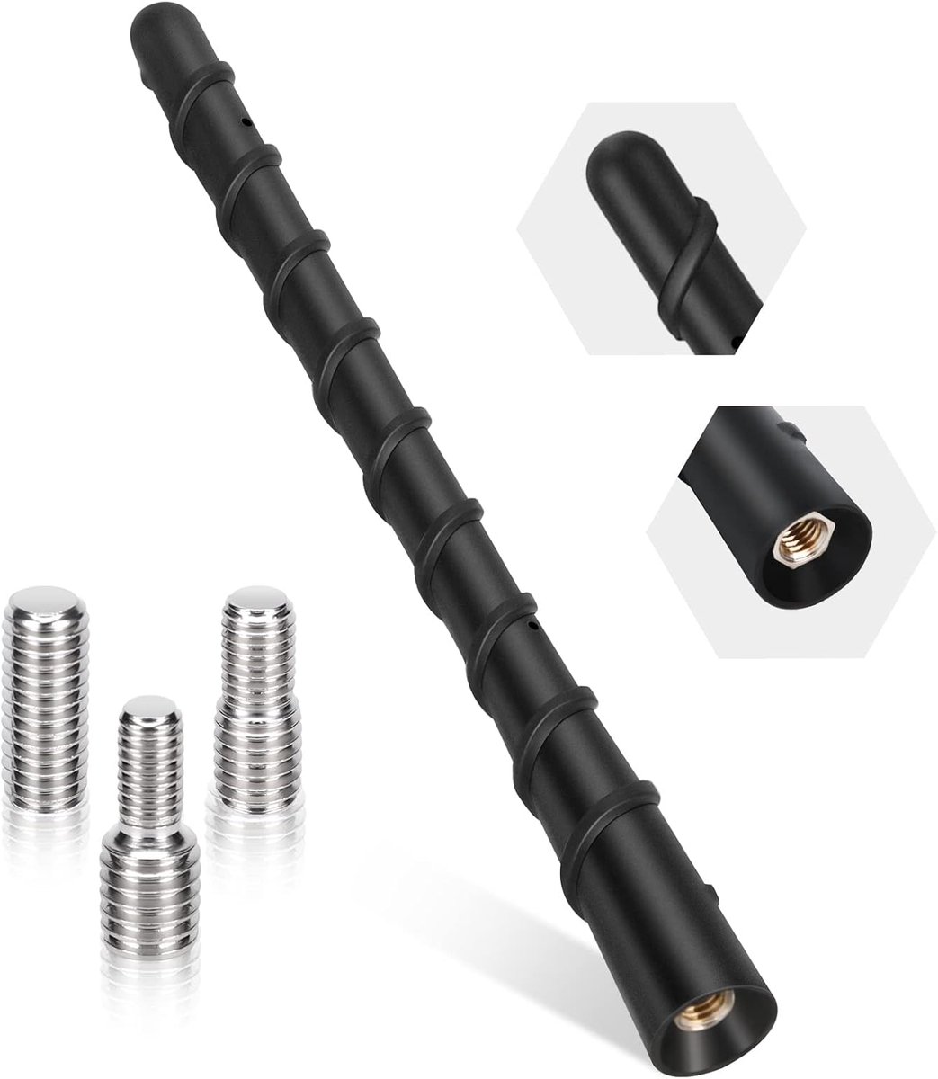 Auto Radio Antenne 20cm - FM DAB Antenne - Sterke Ontvangst - Ideaal voor Muziek en Informatie - ShopVlot